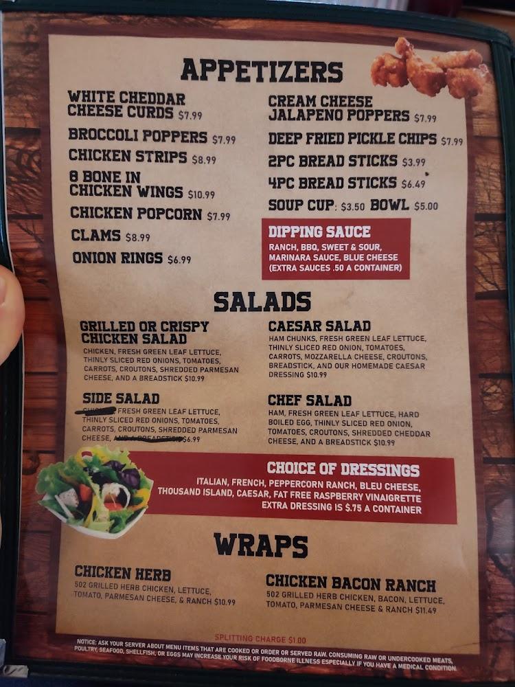 Rigoni's Inn Menu image 2