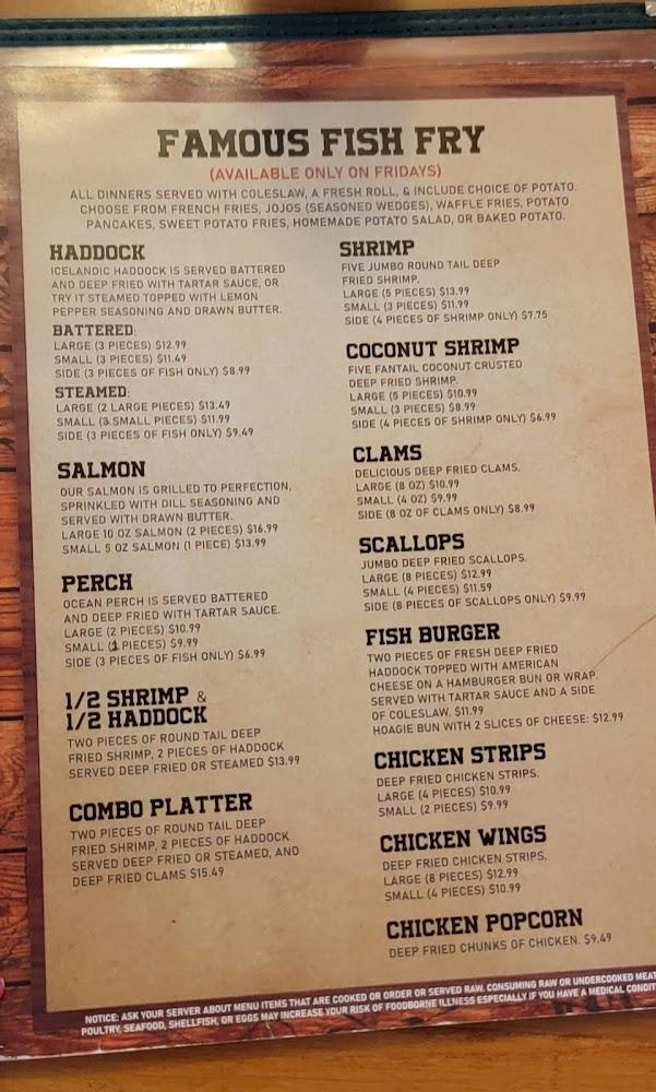 Rigoni's Inn Menu image 3